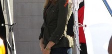 The photos below show us our first look of Amy Adams on the set of Zack Snyder’s Man of Steel...