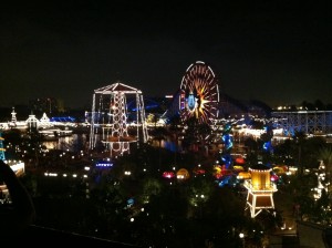Disney California Adventure at Night
