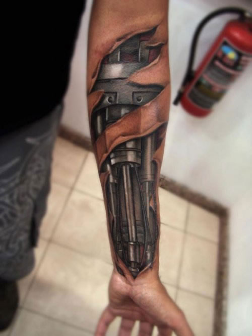 sweet Terminator tattoo