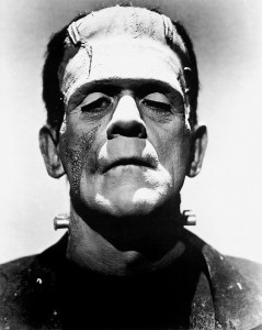 Karloff as Frankenstein Monster