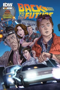IDW Back to the Future #1 cover