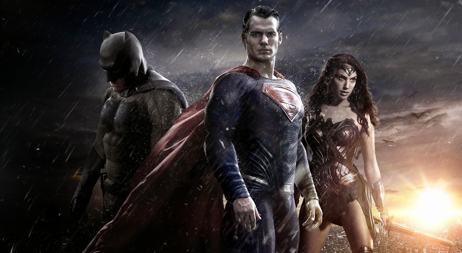 Batman, Superman and Wonder Woman in "Batman v Superman: Dawn of Justice"